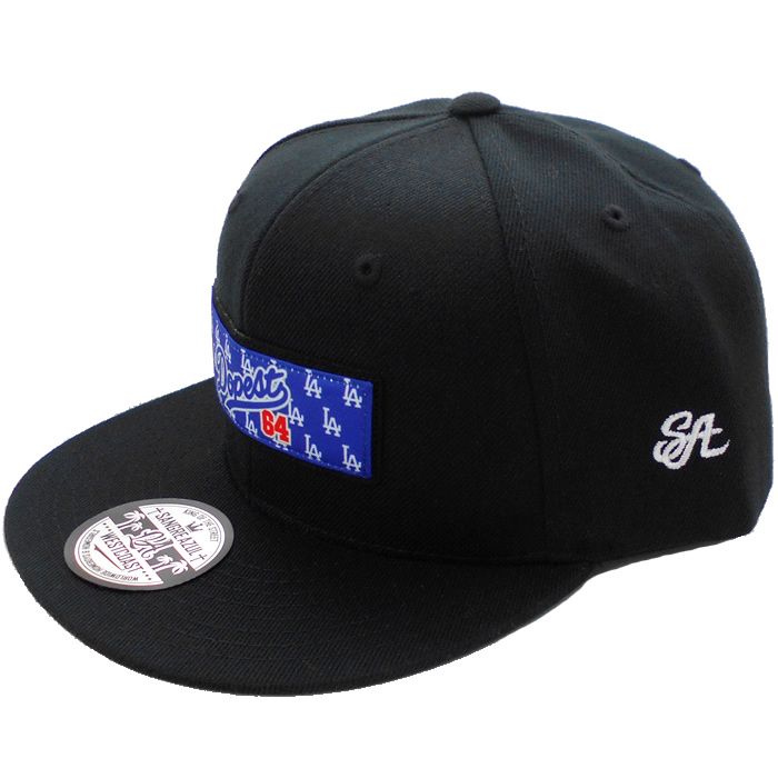 BOX LOGO LA Dopest Blue west coast california baseball sports
